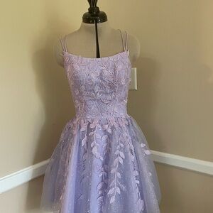 Amara dress 87131 in lilac